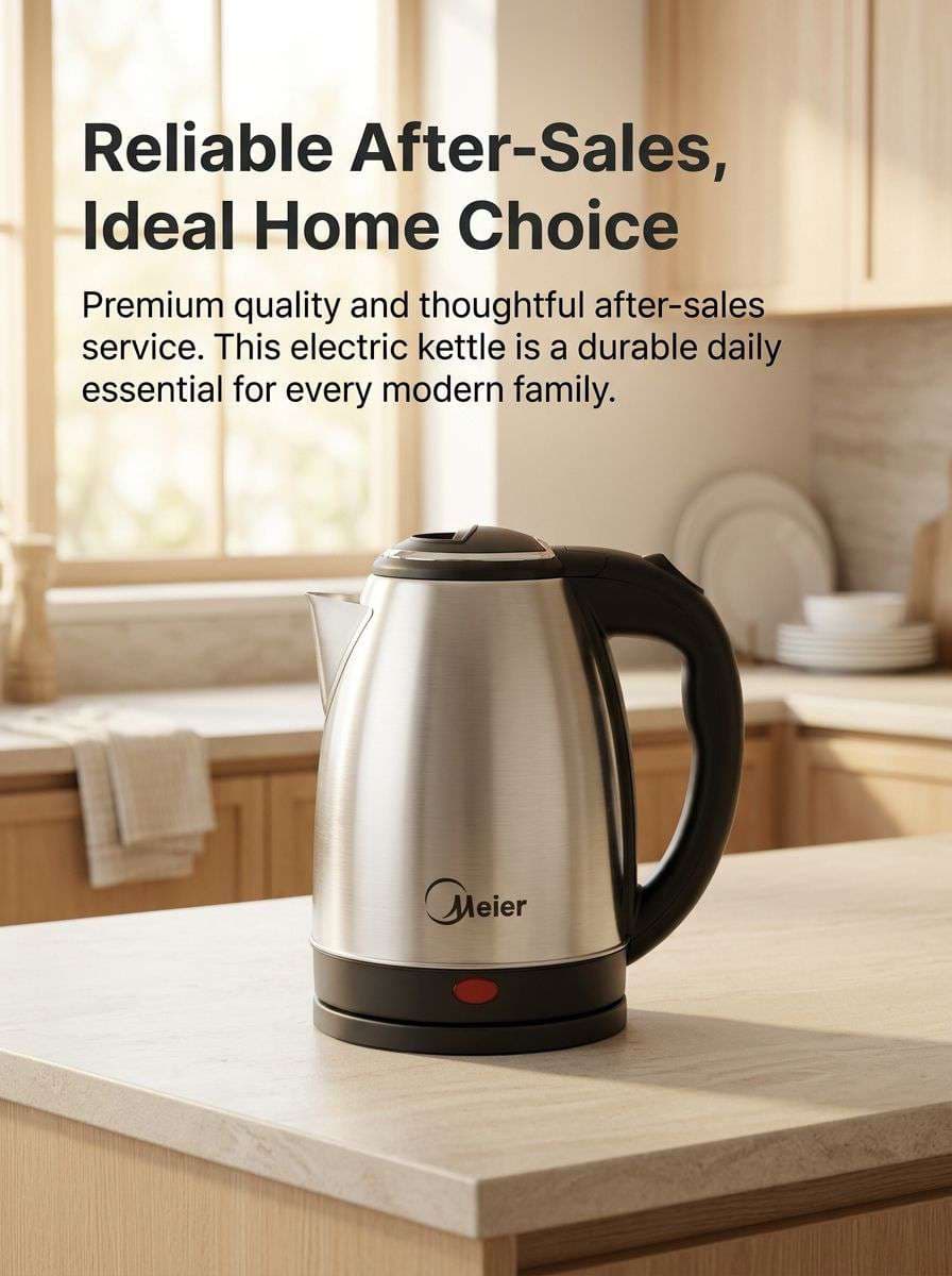 1.8L Stainless Steel Electric Kettle