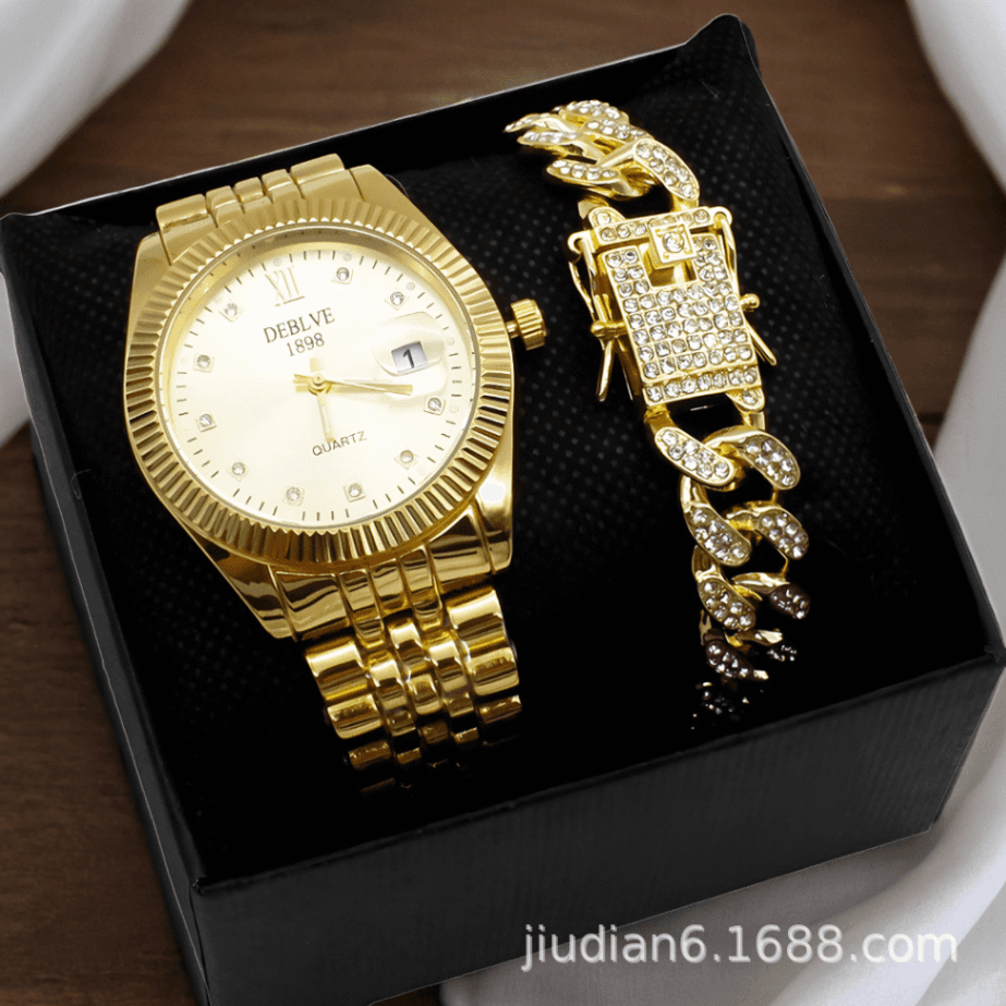 Couple Wrist Watch Set, Men Women Matching Couple Watches, Waterproof Quartz Couple Bracelet Watches