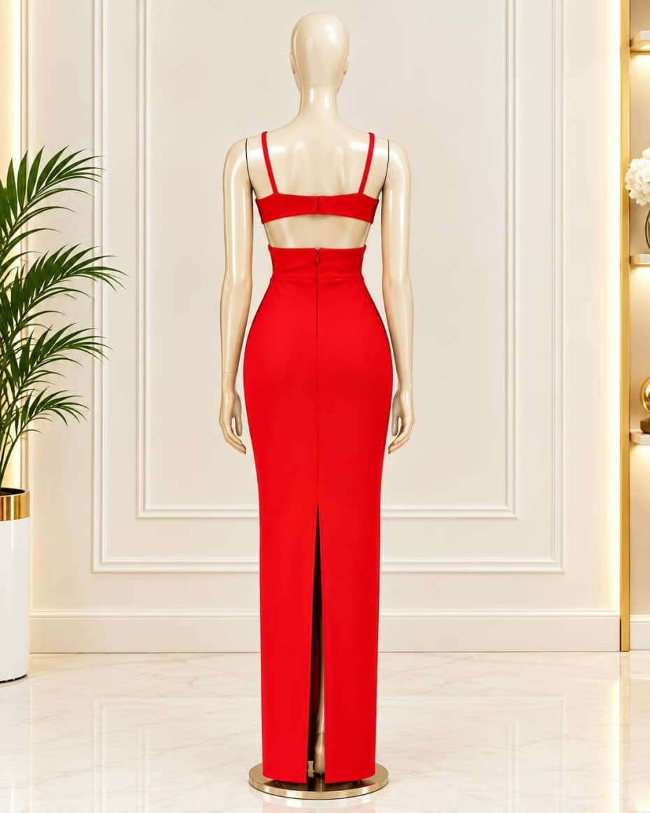 Ximena Red Dress