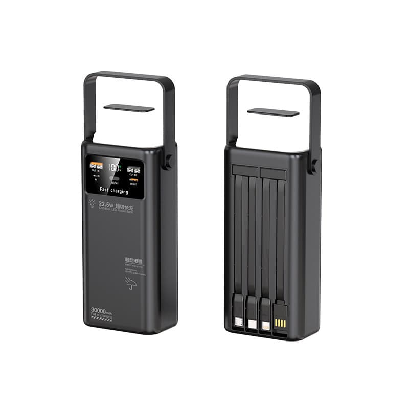 Cross-Border New Model 200,000 Mah Power Bank Super Fast Charging Large Capacity Outdoor Mobile Power Supply Power Bank