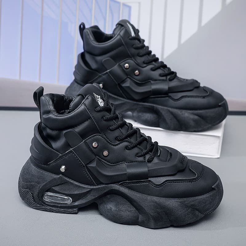 2026 Summer Men's Shoes with Invisible Height Increase, Dad Shoes for Teenagers, Versatile Casual Shoes, Men's High-Top Trendy Shoes